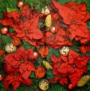 132 Christmas Flowers - 3-ply